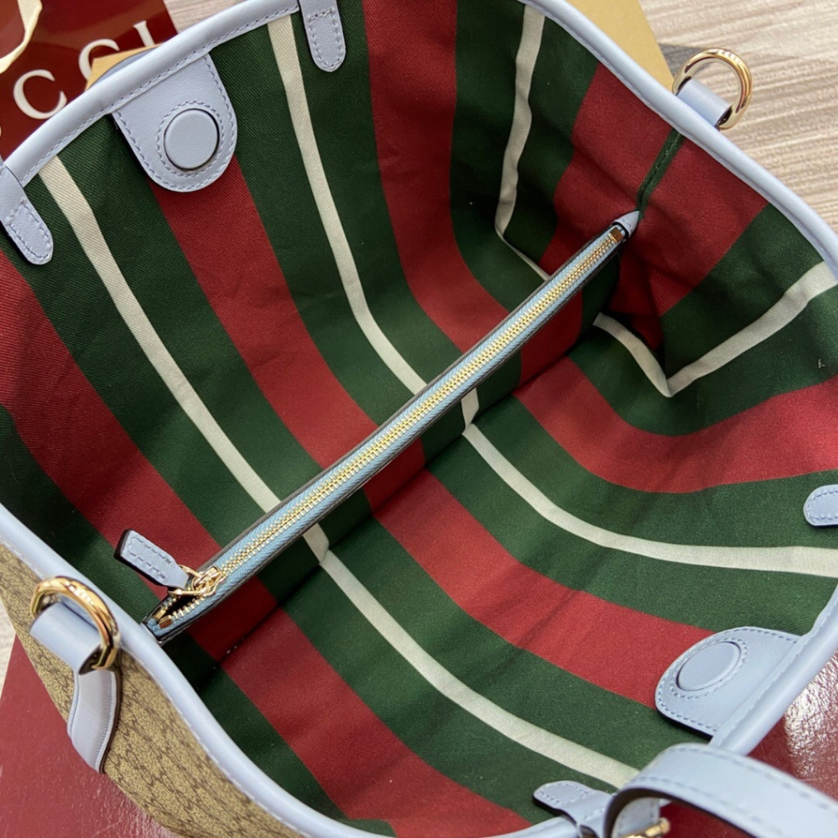 LARGE GG EMBLEM SHOPPER GUCCI