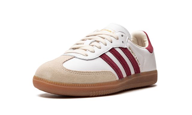 ADDS Samba Sporty & Rich White Core Burgundy