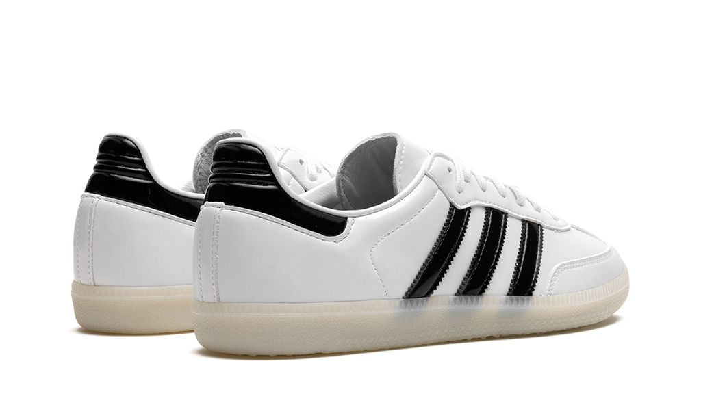 ADDS Samba White Patent Leather