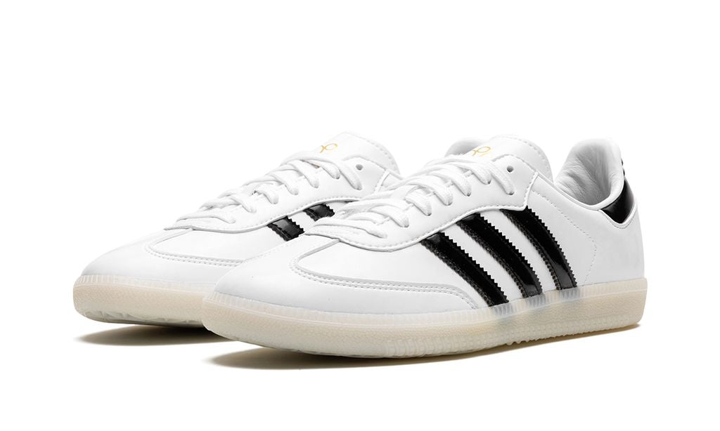 ADDS Samba White Patent Leather
