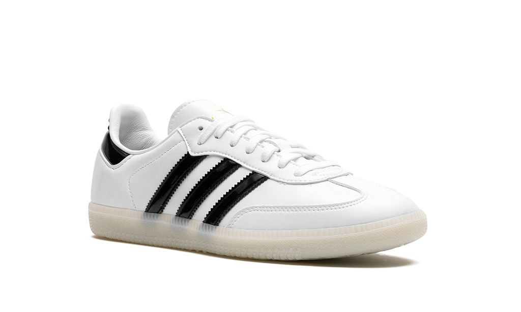 ADDS Samba White Patent Leather
