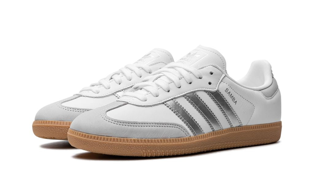 ADDS Samba White Silver Metallic Grey