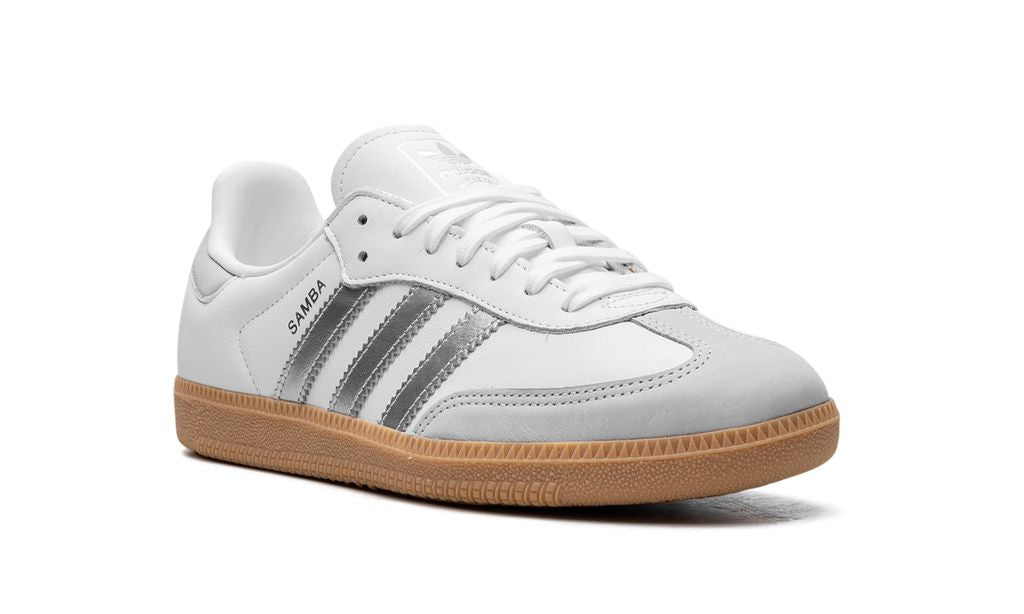 ADDS Samba White Silver Metallic Grey