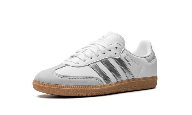 ADDS Samba White Silver Metallic Grey