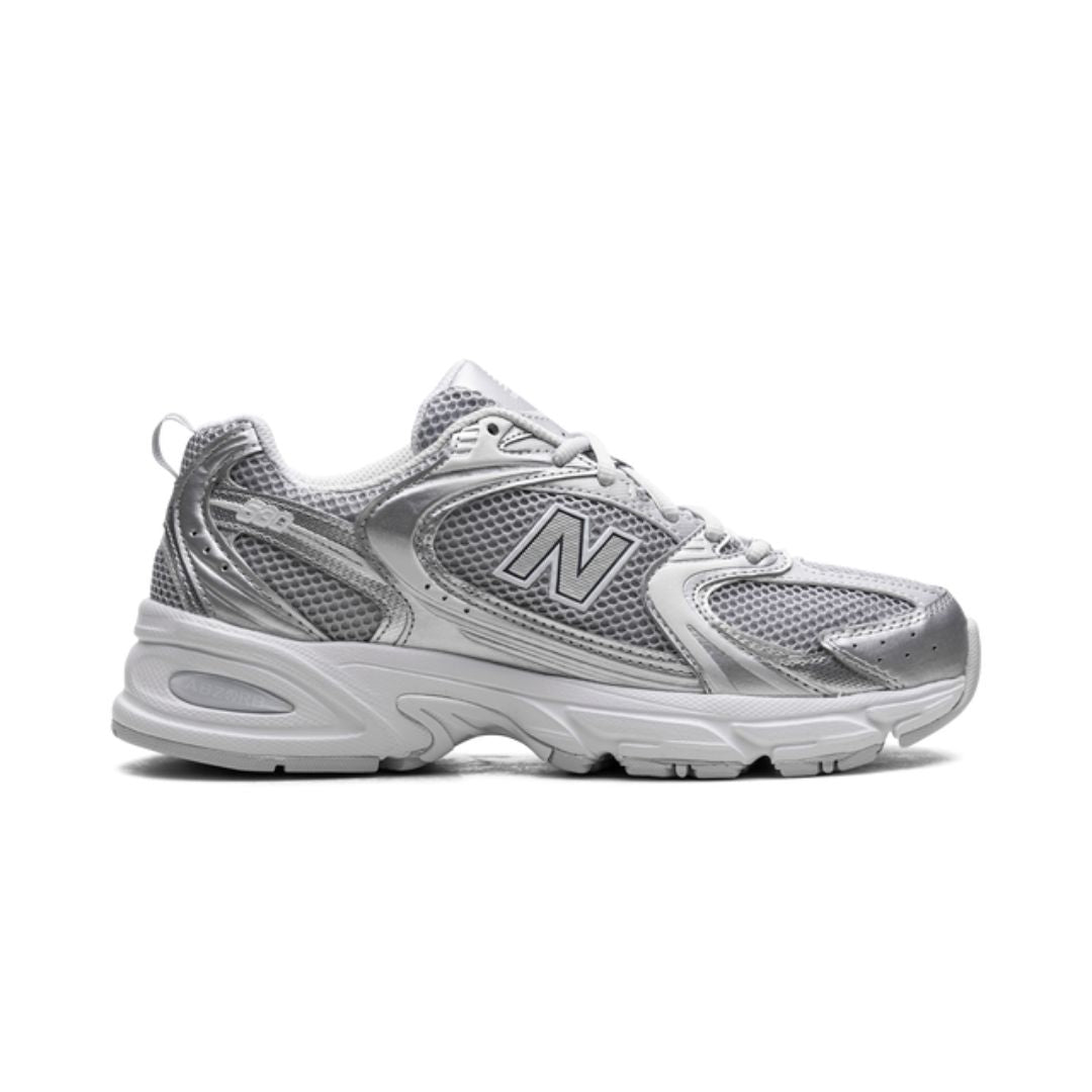 NB 530 Moonbeam Silver Metallic