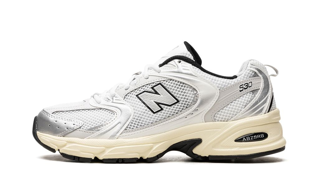 NB 530 White / Silver