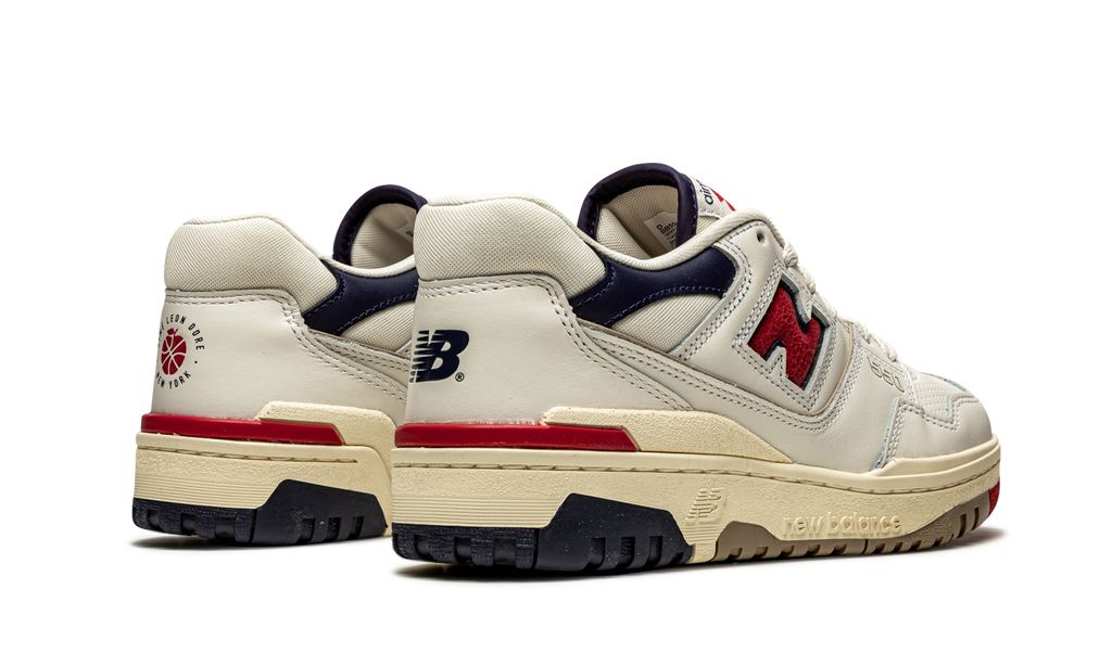 NB 550 Aime Leon Dore White Navy Red