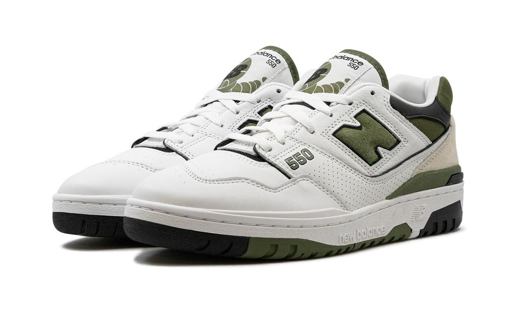 NB 550 White / Dark Olivine
