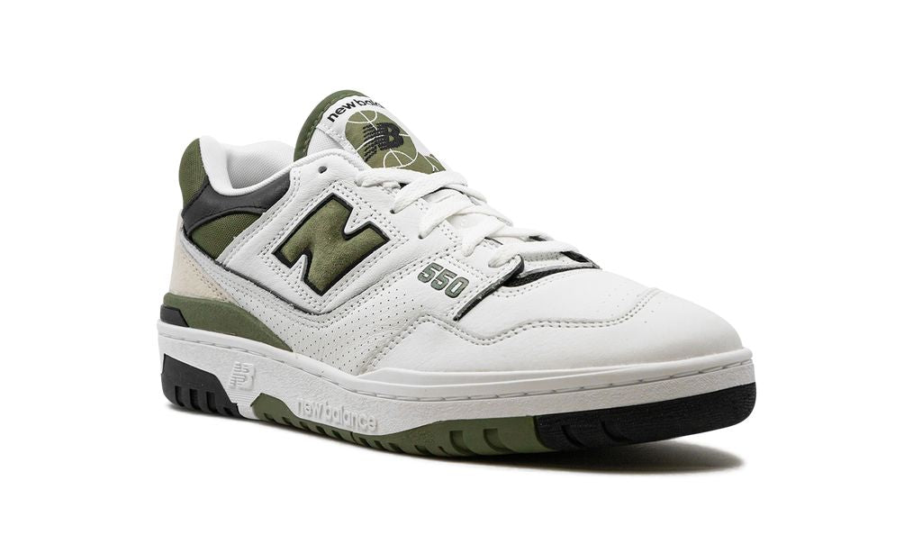 NB 550 White / Dark Olivine
