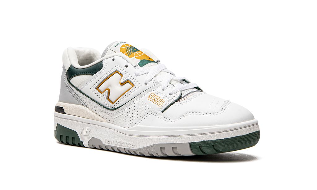 NB 550 White Nightwatch Green