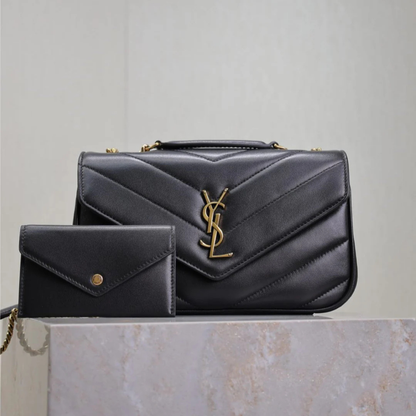 YSL SIGNATURE SET– LOULOU BAG & OPYUM SANDAL