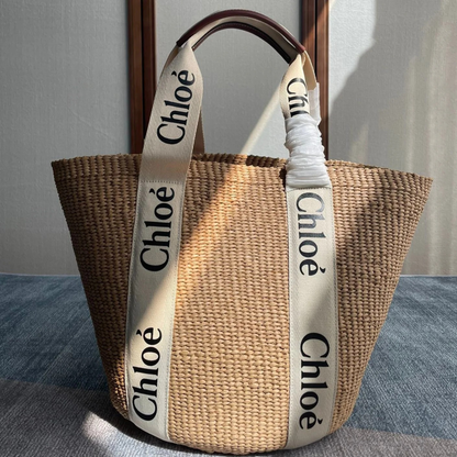 CHLOÉ WOODY LARGE BASKET BAG