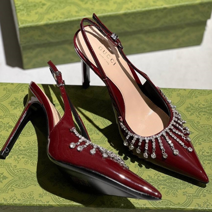 GUCCI GUINEVERE PUMPS 105MM