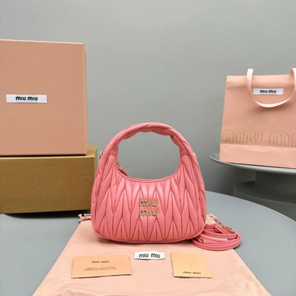 MIU MIU WANDER SHOULDER BAG IN MATELASSÉ NAPPA LEATHER