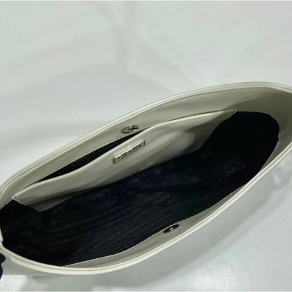 PRADA CLEO SHOULDER BAG IN BRUSHED LEATHER