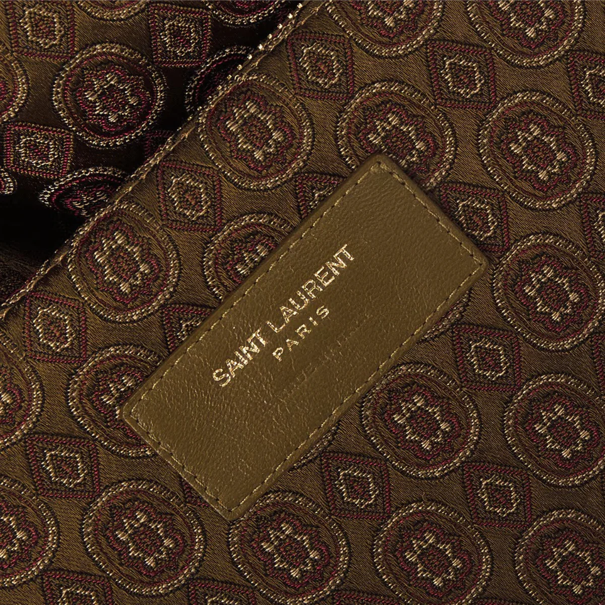 YVES SAINT LAURENT – AMALIA BAG IN JACQUARD