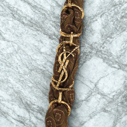 YVES SAINT LAURENT – AMALIA BAG IN JACQUARD