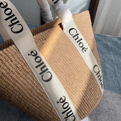 CHLOÉ WOODY LARGE BASKET BAG