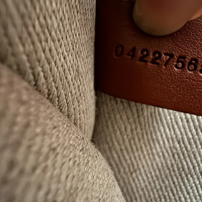 LARGE WOODY BAG IN LINEN BY CHLOÉ