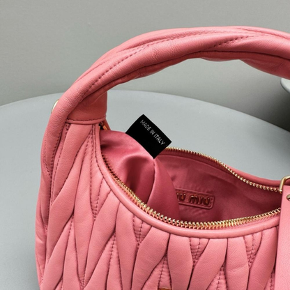 MIU MIU WANDER SHOULDER BAG IN MATELASSÉ NAPPA LEATHER