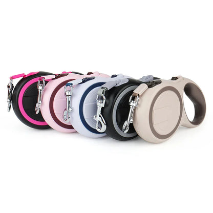 Retractable Dog Leash 3m/5m – Durable and Strong Nylon