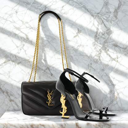 YSL SIGNATURE SET– LOULOU BAG & OPYUM SANDAL