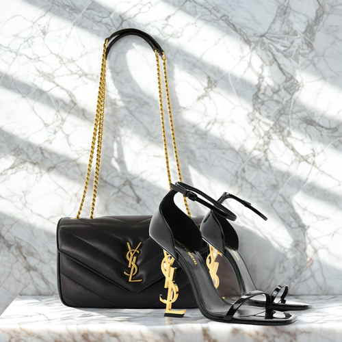 YSL SIGNATURE SET– LOULOU BAG & OPYUM SANDAL