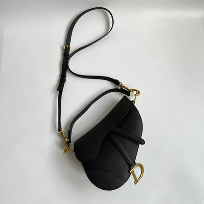 LARGE SOFT SADDLE BAG WITH STRAP BY DIOR