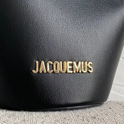 JACQUEMUS LE PETIT BAMBOLA LEATHER TOTE