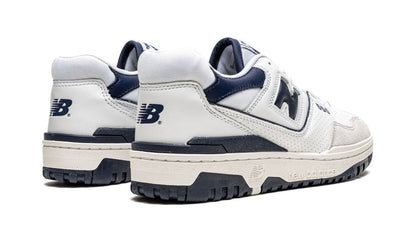 NB 550 White Navy