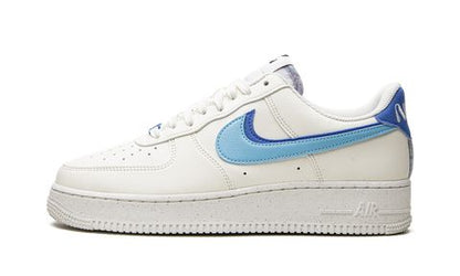 NK Air Force 1 Double Swoosh White Médium Blue