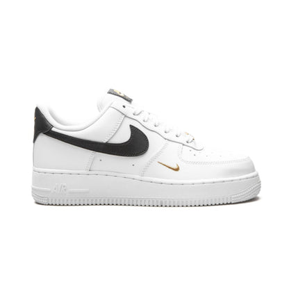NK Air Force 1 Essential White Black Gold