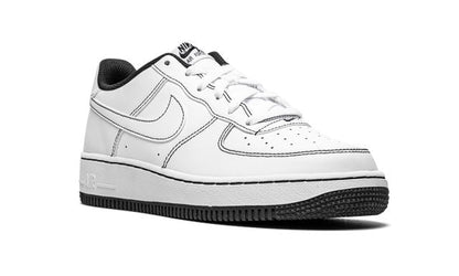 NK Air Force 1 Low Contrast Stitch White Black
